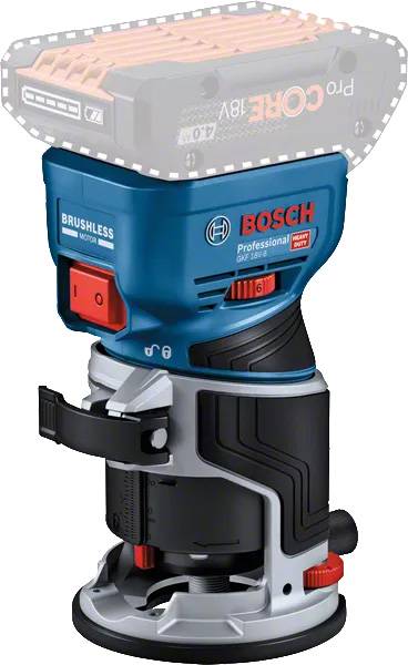 Bosch - Affleureuse sans-fil GKF 18V-8 - BOSCH - sans batterie, ni chargeur - 06016C2001 - Image 2