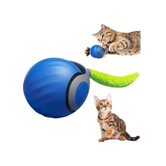 Balle Roulante Automatique - Jouet Chat/Chien DtopbuyAge - Image 1