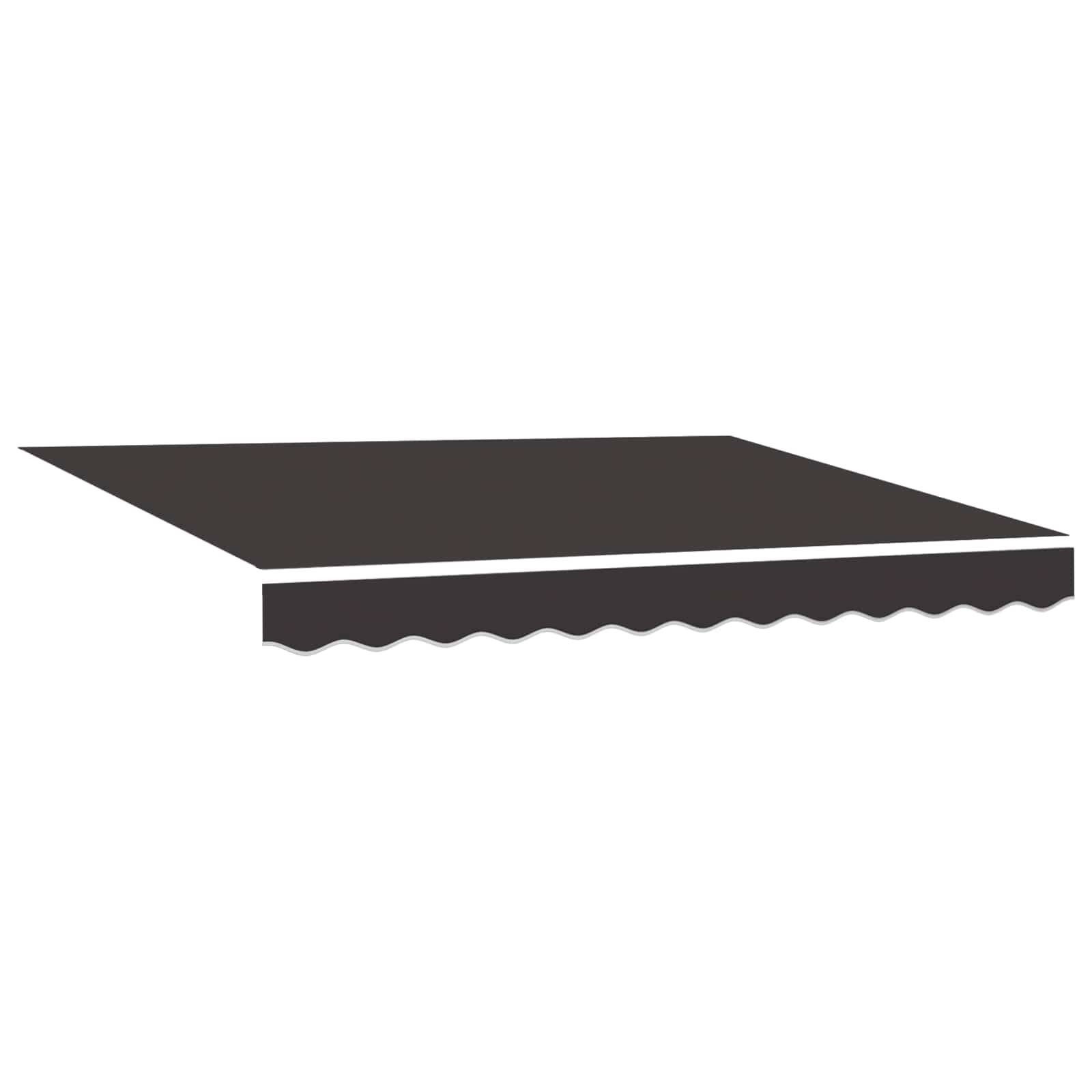 Prolenta Premium - Store banne polyester anthracite 230 x 195 x 20 cm - Prolenta premium p332.8 - Image 2