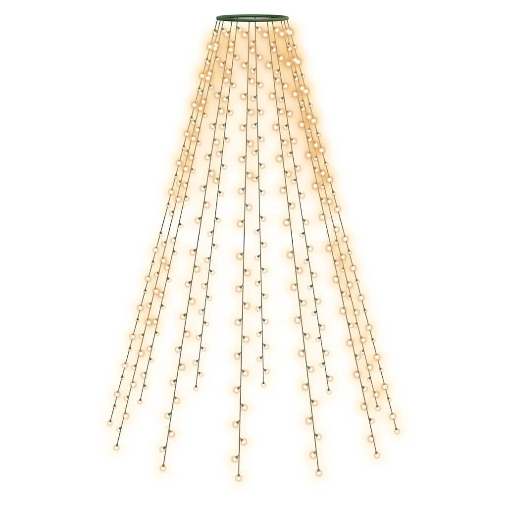 PANGIVO - Guirlande lumineuse sapin de Noël PVC blanc chaud 210 cm - PANGIVO - Image 4