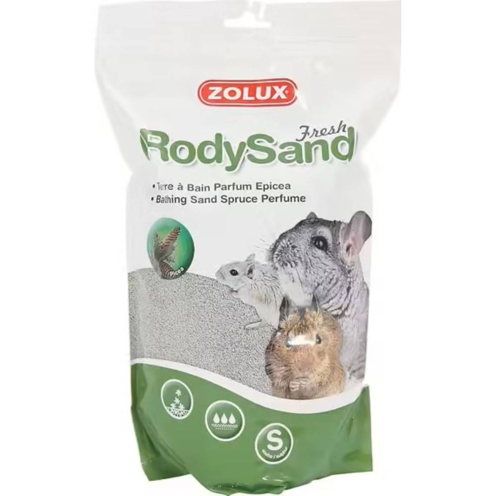 Zolux - Terre de bain Pin pour chinchilla 1.7 kg