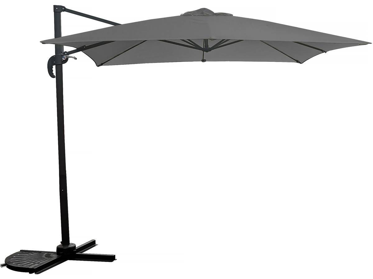 Habitat Et Jardin - Parasol Jardin Déporté - 2.5 X 2.5 M - Gris -habitat Et Jardin - Image 1