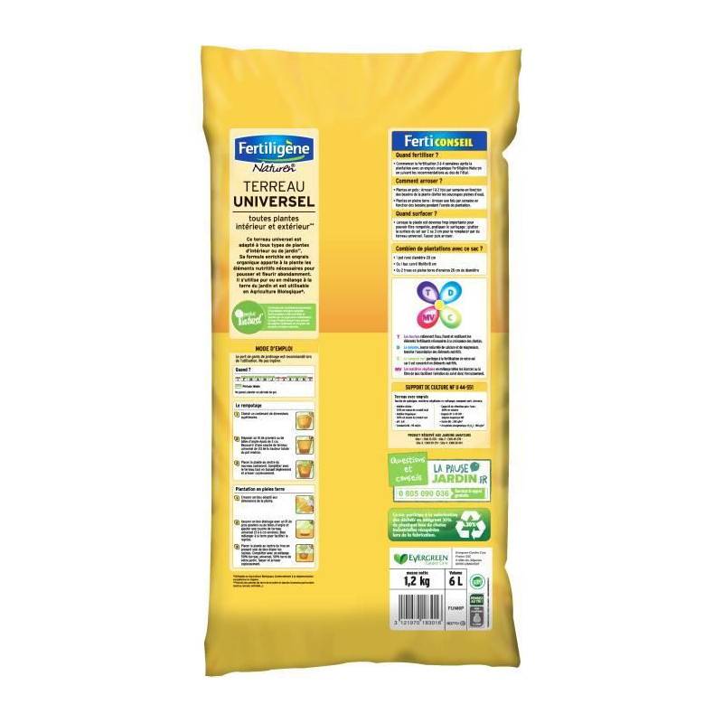Naturen - Naturen -  Terreau Universel - 40l - Image 1