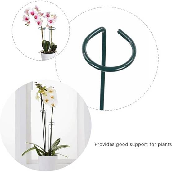 Lot De 10 Tuteurs En Métal Pour Plantes - Image 4
