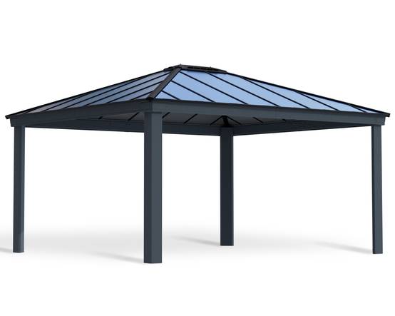 Canopia by Palram - Canopia Tonnelle de jardin Dallas 4,87X4,25 Gris - Image 1