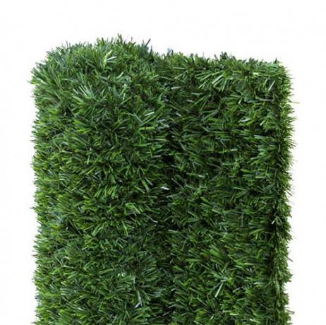 James Grass - France Green - Haie artificielle Square Deluxe - Long 42 m, Hauteur 1.50 m