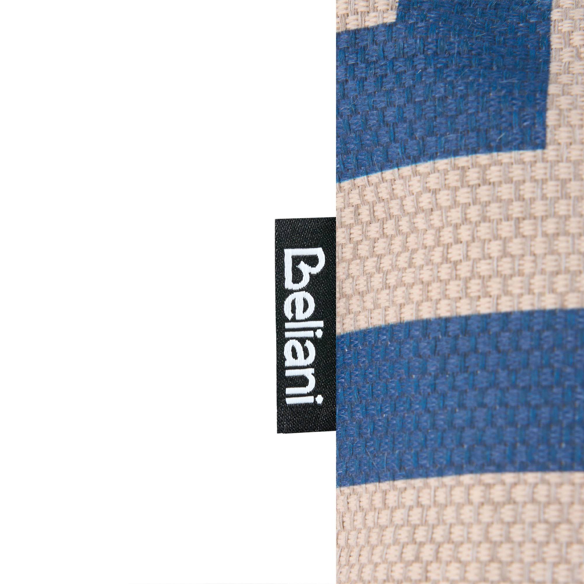 Beliani - Coussin d'extérieur Oléfine Beige/bleu APIOS - 45x45x10- Beliani - Image 9