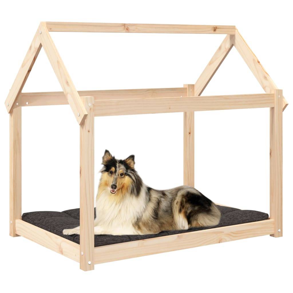 Vidaxl - Lit pour chien 101x70x90 cm Bois de pin solide vidaXL 822212 - Image 5