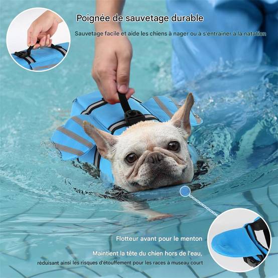 Gilet de sauvetage pour chien - Design d'ailes DtopbuyAge - Image 2