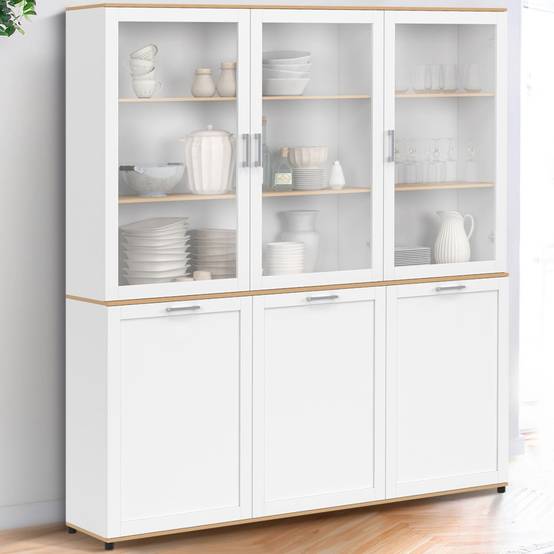 Küchenvitrine Shabby Chic Vitrine Buffet Vaisselier/Buffet Buffet de Küchenvitrine Shabby Chic Vitrine Buffet Vaisselier/Buffet Buffet de