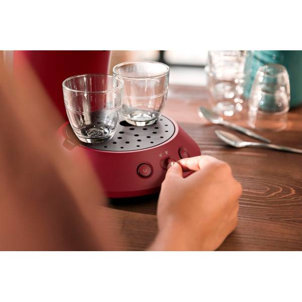Philips - Cafetière à dosette 1bar 1450w rouge CSA210/91 Philips - Image 7