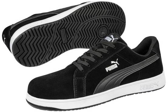 Chaussure Basse Iconic Suede S1P Noir T.44 - PUMA - 640010200000044 - Image 2