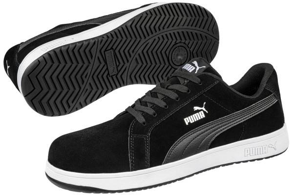 Chaussure Basse Iconic Suede S1P Noir T.44 - PUMA - 640010200000044 - Image 2