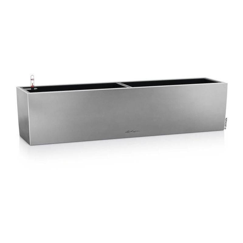 Lechuza - Pot De Fleur Lechuza Balconera Steel 80, Gris Perle Satiné - Image 1
