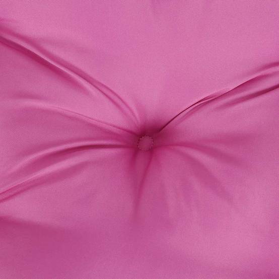 Coussins de chaise polyester rose 40 x 40 x 7 cm - PANGIVO - Image 7