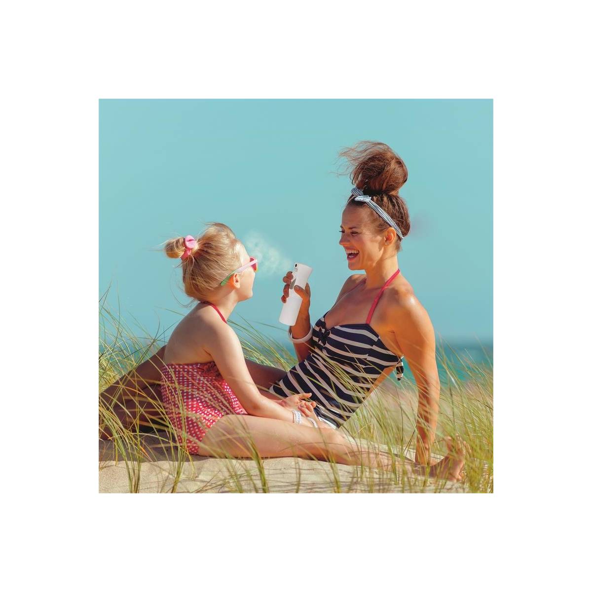 Paris Prix - Brumisateur Spray "Manuel" 19cm Blanc - Image 3