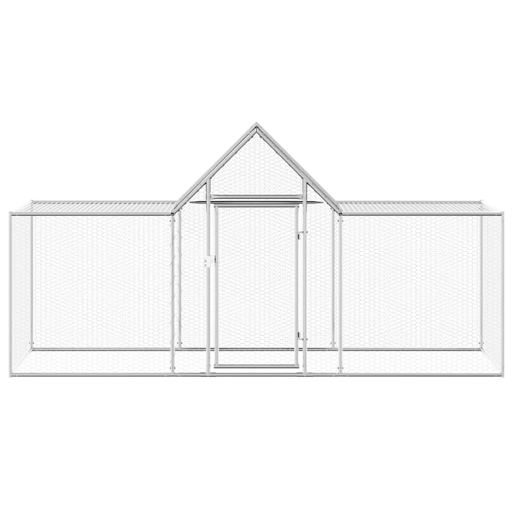 Vidaxl - Poulailler 3 x 1 x 1,5 m Acier galvanisé vidaXL 144559 - Image 8