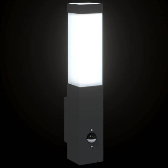 Applique murale extérieure - Lampe murale extérieure Noir 10,5 x 6 x 35 cm g251 - Image 9