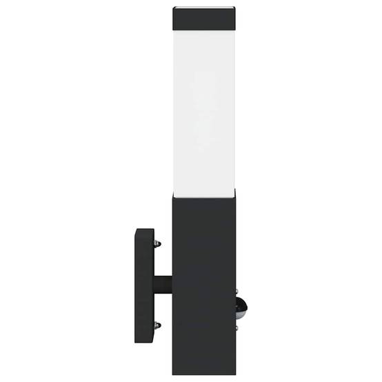Applique murale extérieure - Lampe murale extérieure Noir 10,5 x 6 x 35 cm g251 - Image 4