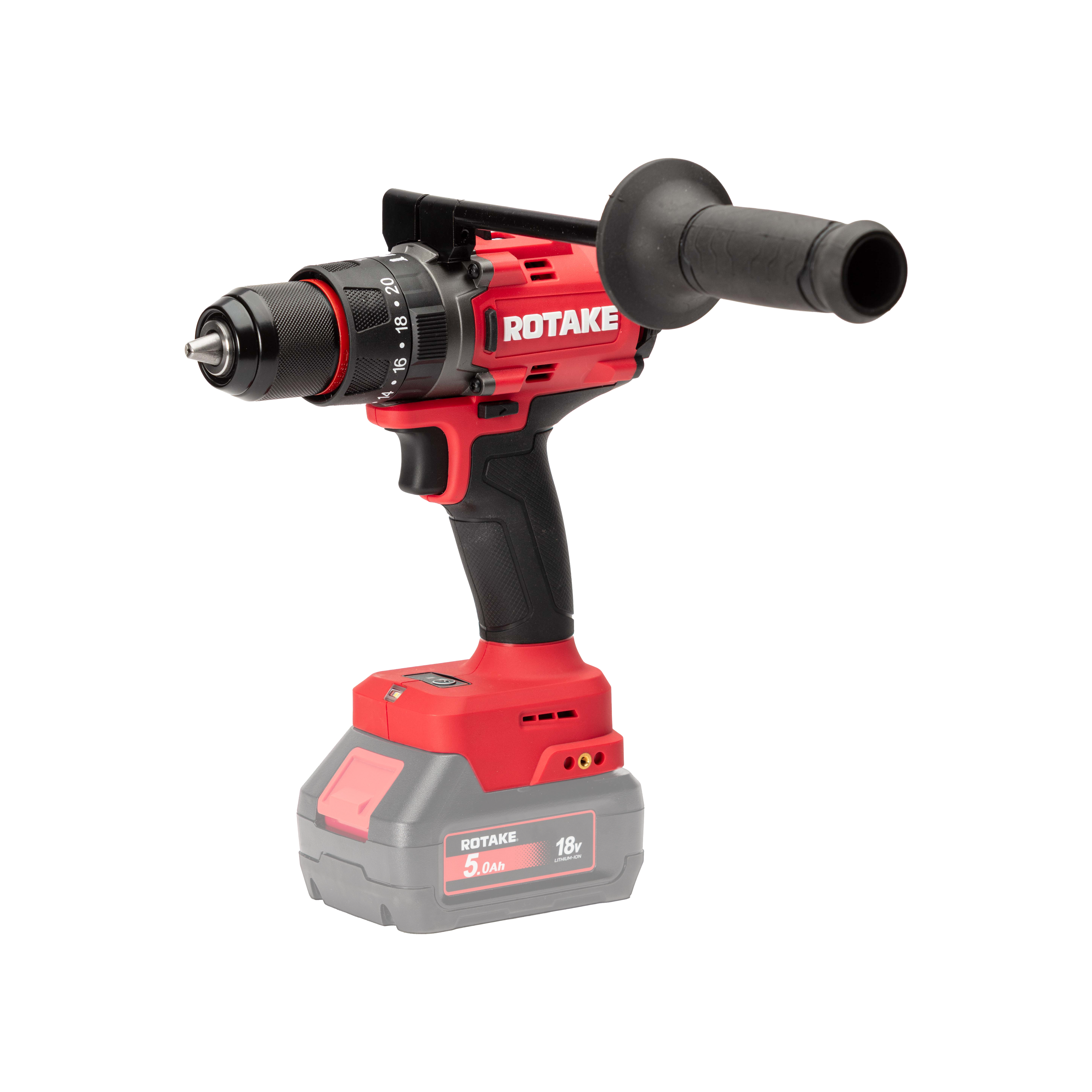 Autre - Perceuse visseuse à percussion 18V 120Nm sans batterie, ni chargeur - ROTAKE - D2H