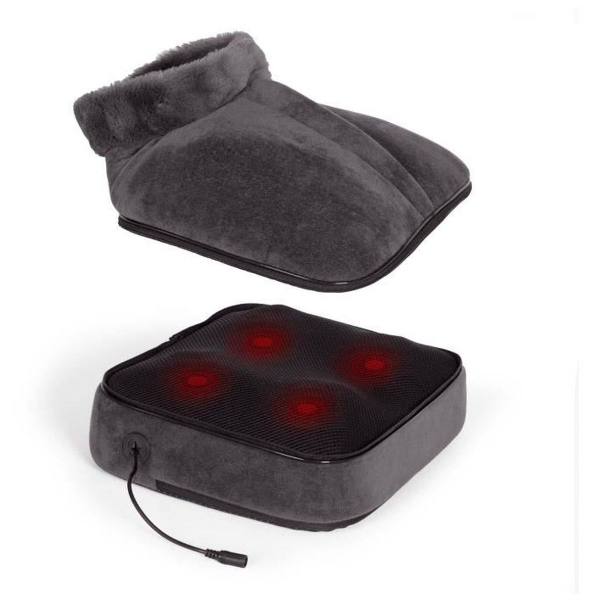 Livoo - Masseur shiatsu 2-en-1 avec chaleur, 24 têtes, 3 vitesses - LIVOO - Image 2