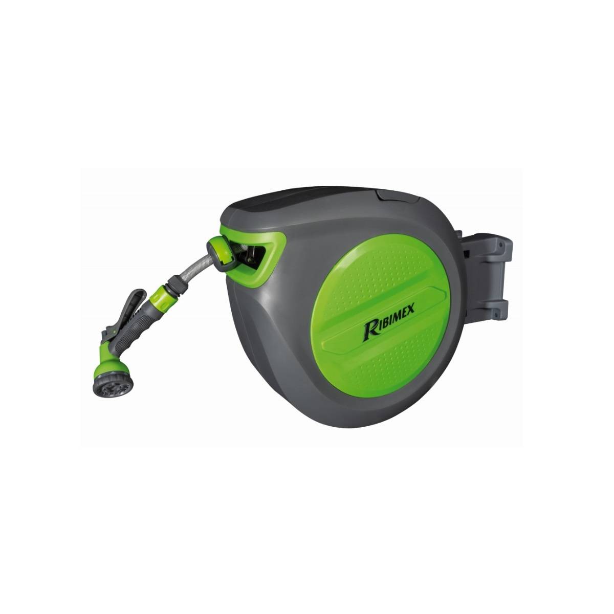 Ribimex - Dévidoir enrouleur d'arrosage Acquaroll20+ auto avec 20m de tuyau diamètre 15mm - Image 2
