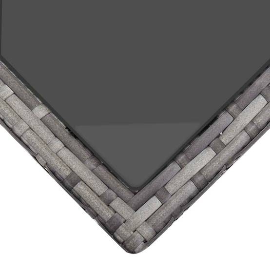 Vidaxl - Salon de jardin 6 pcs avec coussins résine tressée gris vidaXL 43960 - Image 5