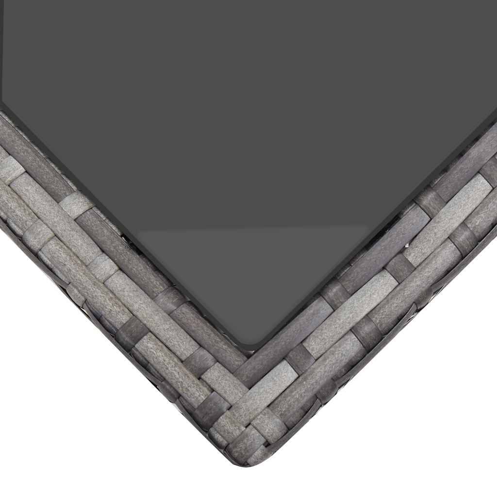 Vidaxl - Salon de jardin 6 pcs avec coussins résine tressée gris vidaXL 43960 - Image 5