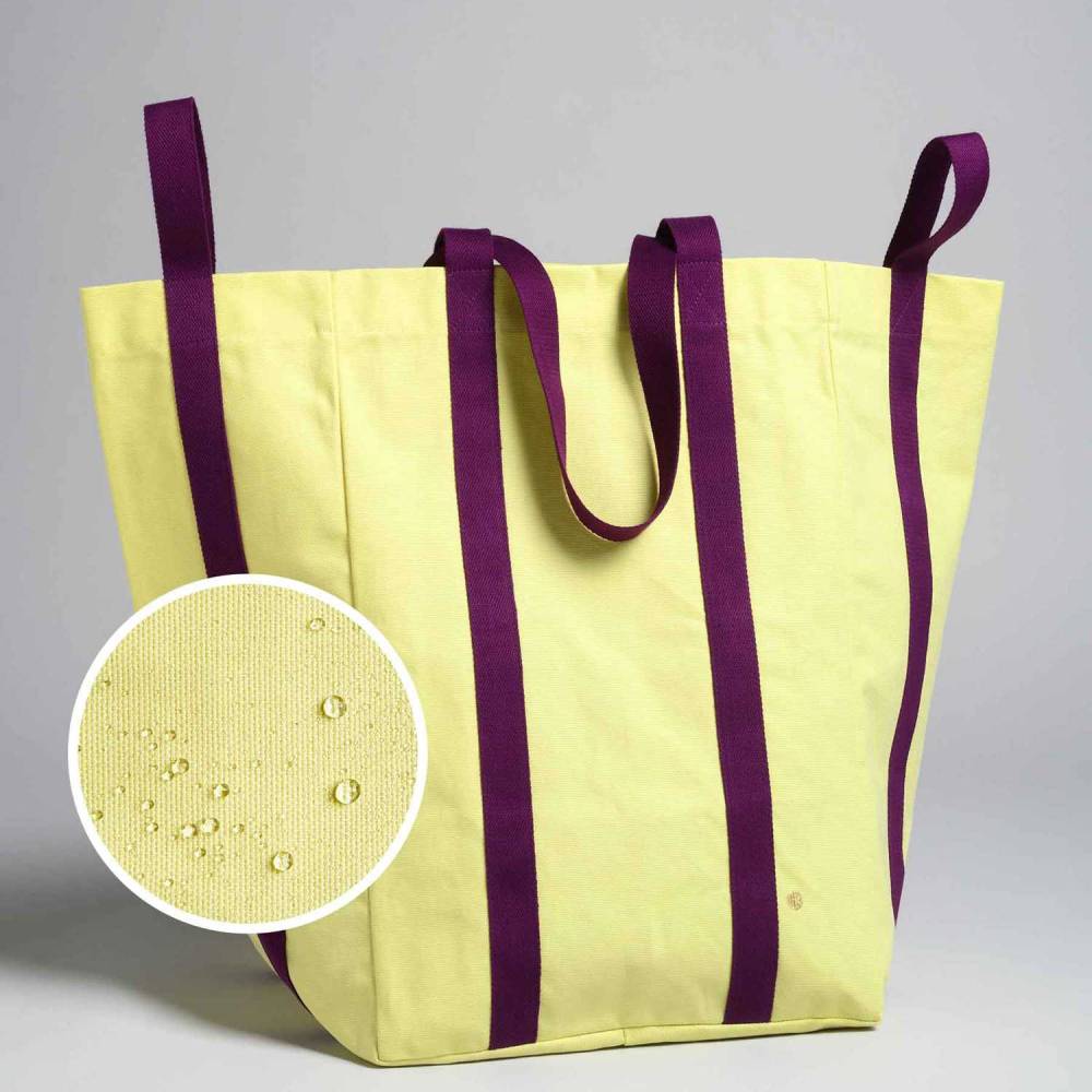 Vivaraise - Maxi sac en coton bio Poppins 48 x 33 x 33 cm - Image 4