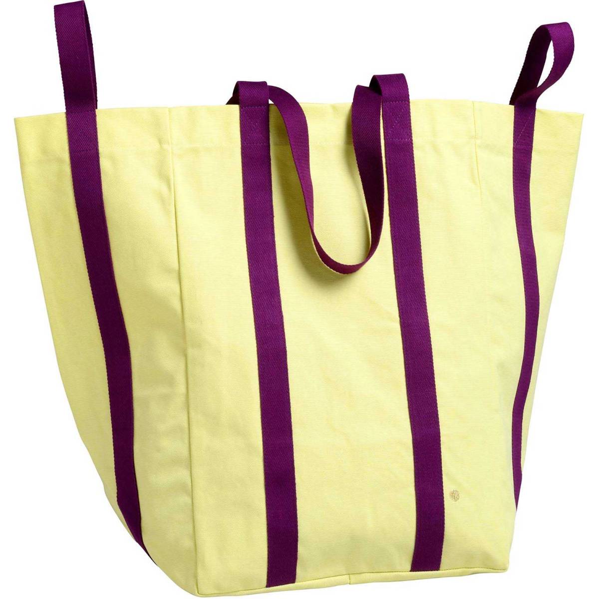 Vivaraise - Maxi sac en coton bio Poppins 48 x 33 x 33 cm