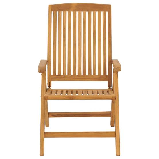 Chaise bois composite 4 places tissu marron - Prolenta premium p3381.0 - Image 5