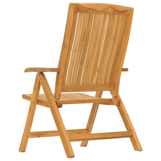 Chaise bois composite 4 places tissu marron - Prolenta premium p3381.0 - Image 7