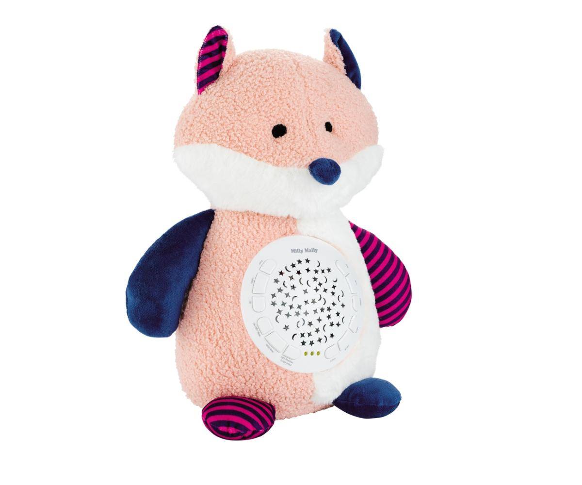Peluche projecteur Milly Mally Renard
