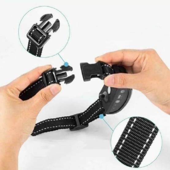 IntiMeg - Collier anti-aboiement pour chien, 7 niveaux de sensibilité, rechargeable, étanche, IntiMeg - Image 3
