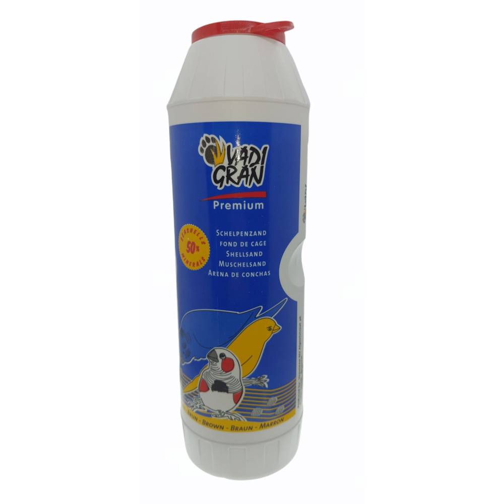 Vadigran - Vadigran - Gravier fond de cage  2 kg brun pour oiseaux - Image 2