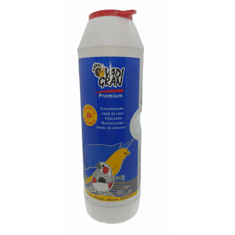 Vadigran - Vadigran - Gravier fond de cage  2 kg brun pour oiseaux - Image 1