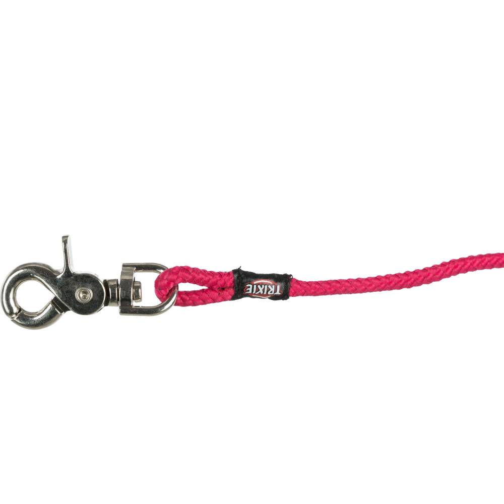 Trixie - Trixie - Laisse à pister, ø 6 mm x 5 M rose ronde sans dragonne, pour chien - Image 2