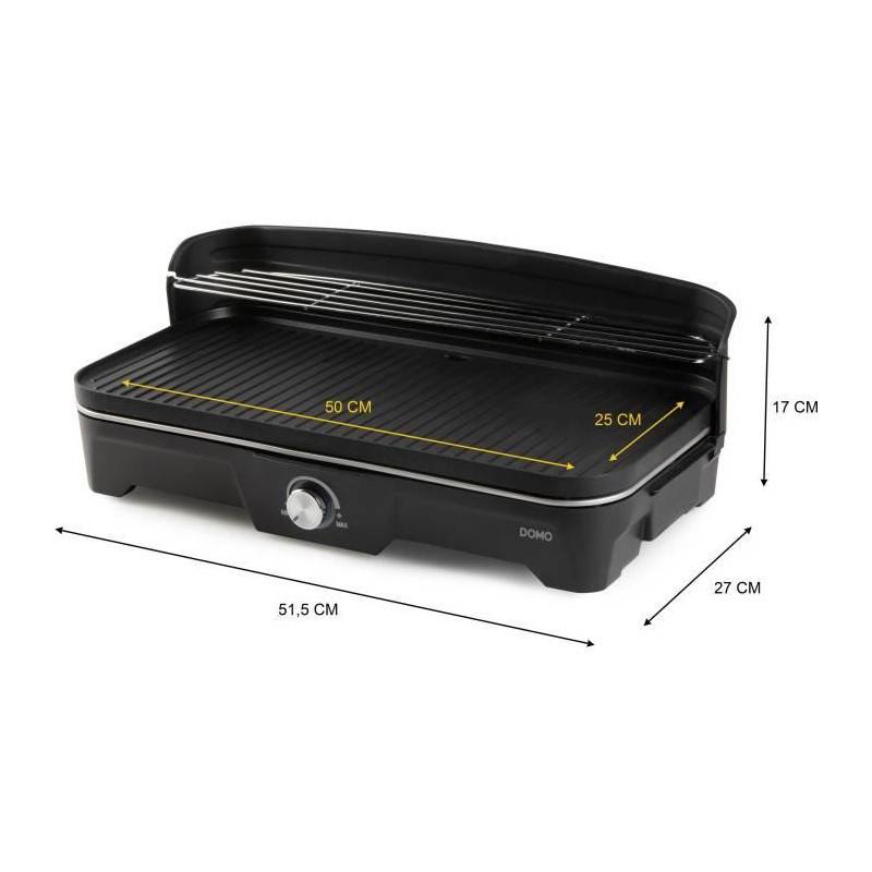 Grill De Table - Bbq Electrique - Domo - Do9260g - 2200w - Image 6