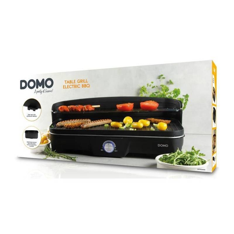 Grill De Table - Bbq Electrique - Domo - Do9260g - 2200w - Image 5