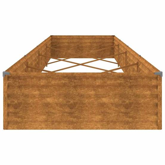 ComfortXL - Carré potager rectangulaire Acier Corten jardin Rouillé 387x100x36 cm – ComfortXL Outdoor Living - Image 5
