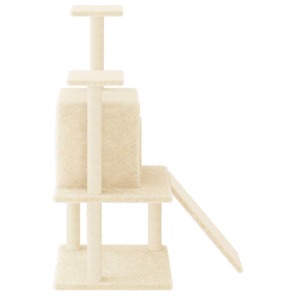 Vidaxl - Arbre à chat avec griffoirs en sisal crème 110 cm vidaXL 172037 - Image 5