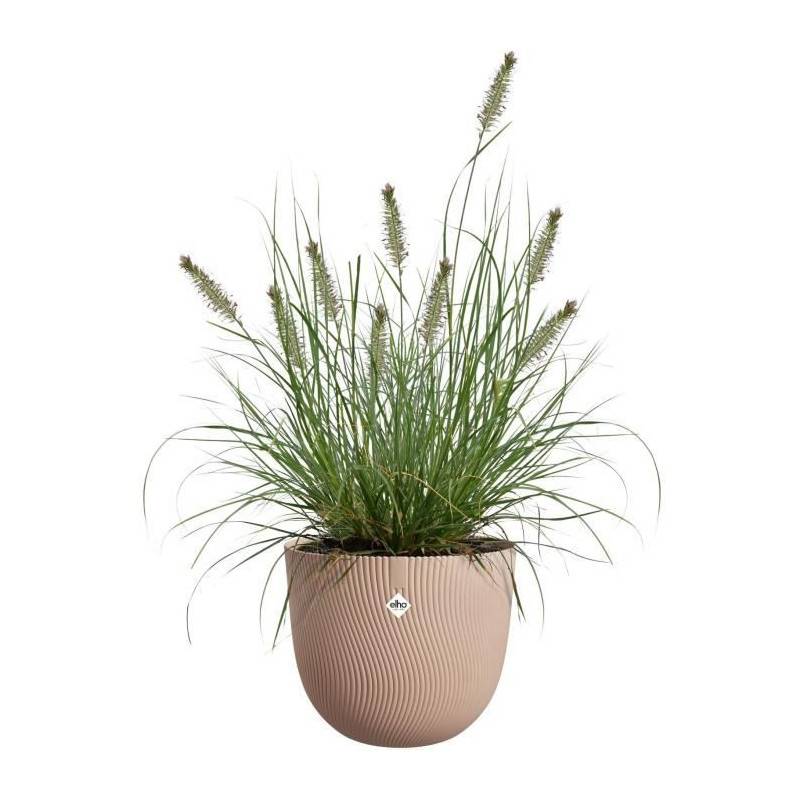 Elho - Pot De Fleurs - Elho - Sereh Rond 30 - Marron - L 30 X B 29.5 X H 25 Cm - 100% Recyclé - Image 1