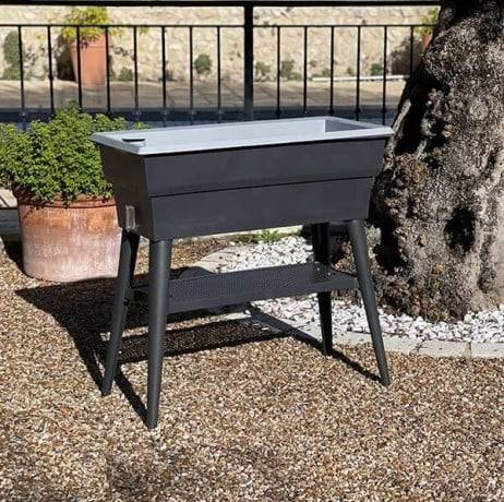 Mv Industries - Jardinière Calipso maxi 40 litres, Couleur Taupe/Beige - Image 8