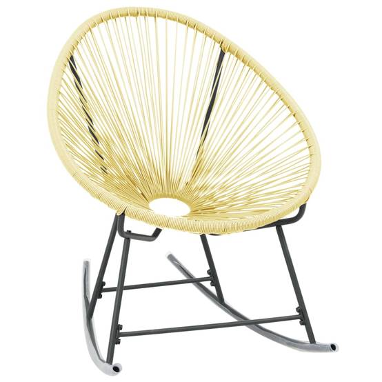 Vidaxl - Chaise d'extérieur Acapulco Résine tressée Beige vidaXL 313140 - Image 2
