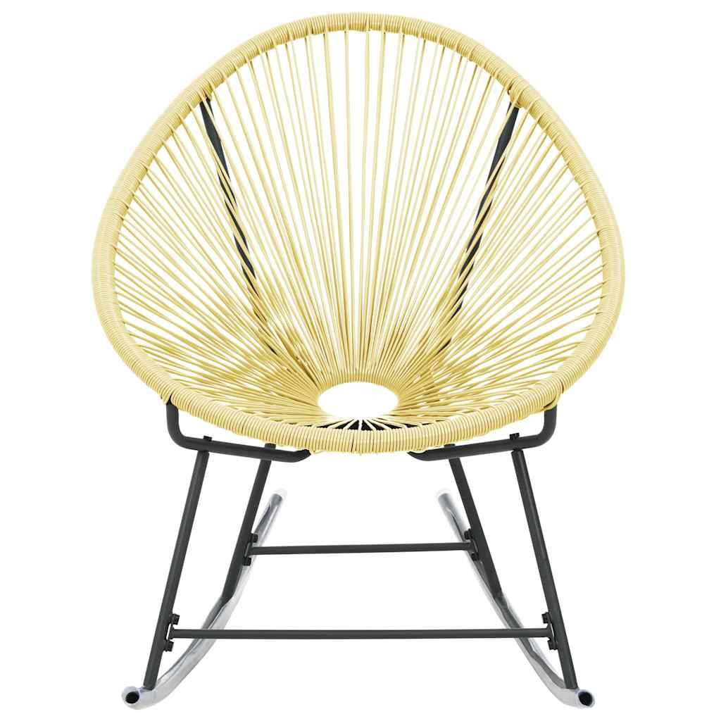 Vidaxl - Chaise d'extérieur Acapulco Résine tressée Beige vidaXL 313140 - Image 4