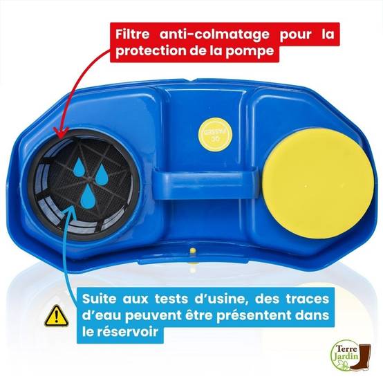 Pulvérisateur électrique pression réglable - Batterie 12V - Autonomie 4h - 16 L - TERRE JARDIN - Image 8