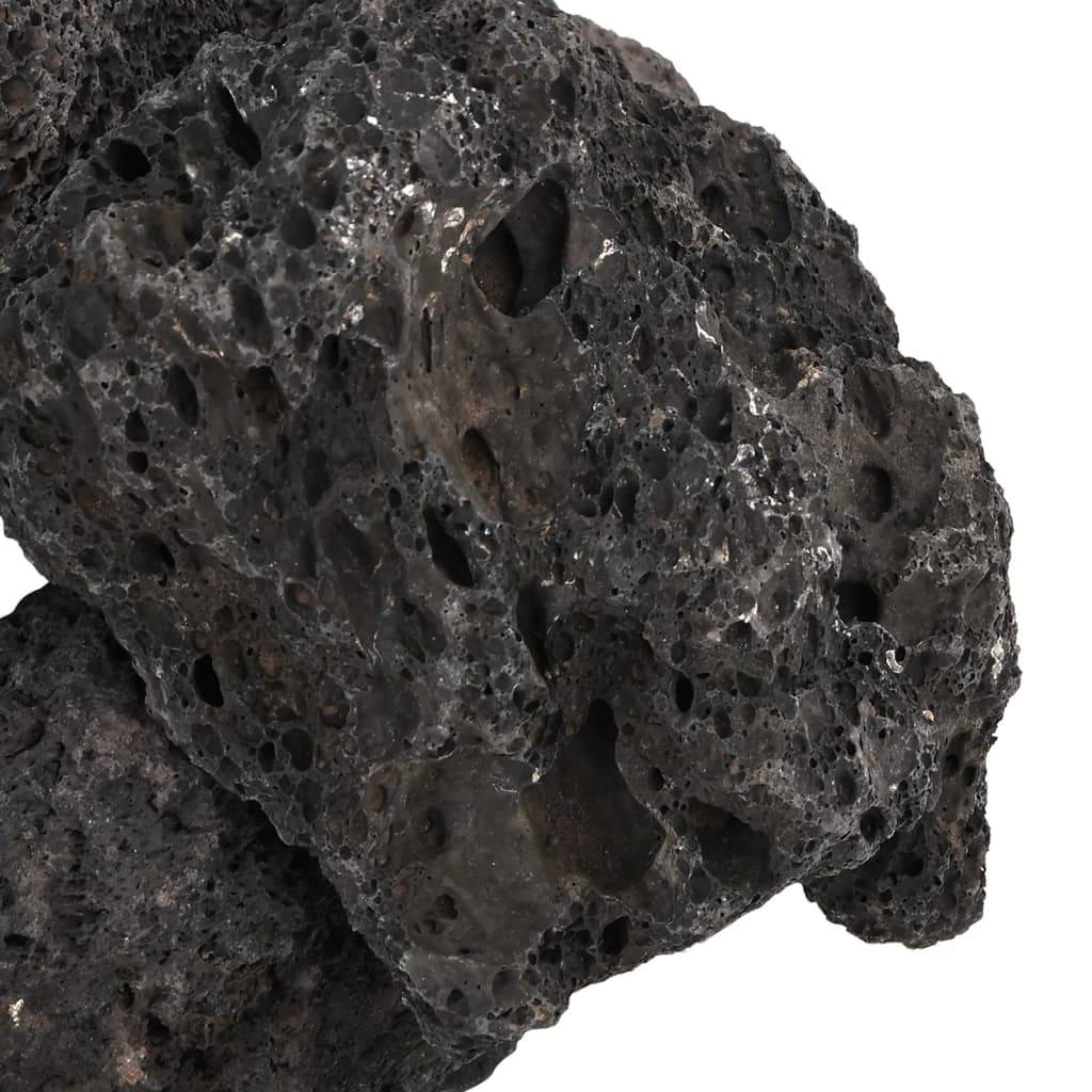 ComfortXL - Grosses Roches Volcaniques pour Gabion et Rocaille 10 kg Noir 10-30 cm - ComfortXL Outdoor Living - Image 5