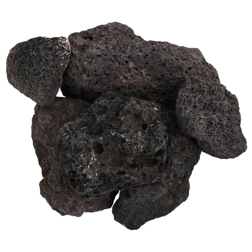 ComfortXL - Grosses Roches Volcaniques pour Gabion et Rocaille 10 kg Noir 10-30 cm - ComfortXL Outdoor Living - Image 4
