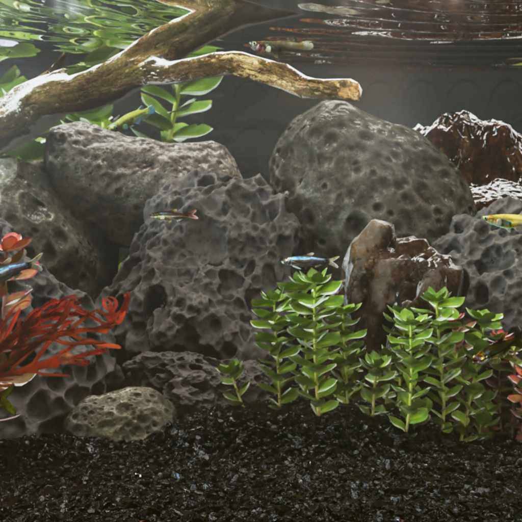 ComfortXL - Grosses Roches Volcaniques pour Gabion et Rocaille 10 kg Noir 10-30 cm - ComfortXL Outdoor Living - Image 1