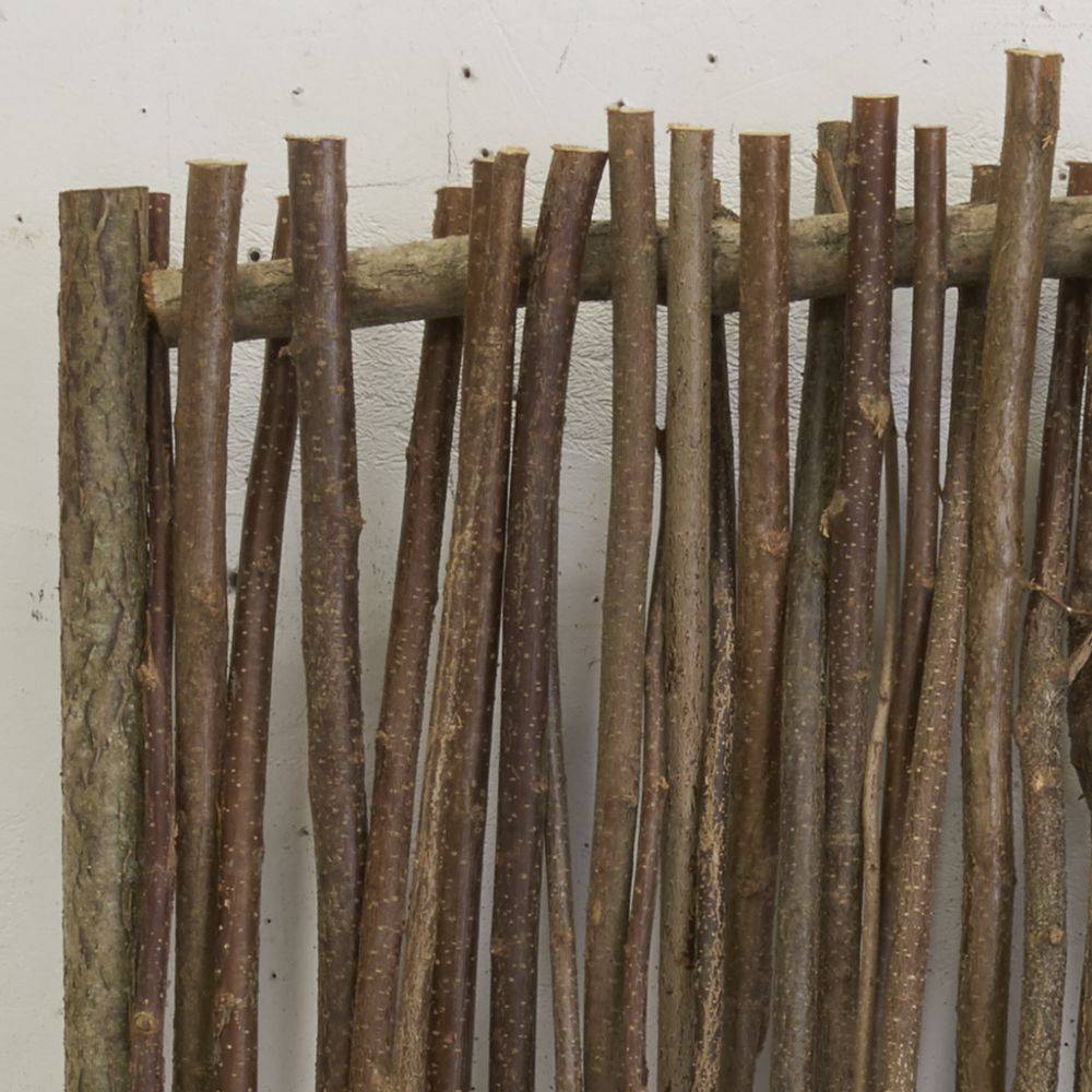 Aubry Gaspard - Claustra en noisetier brut Lot de 2 - Image 4
